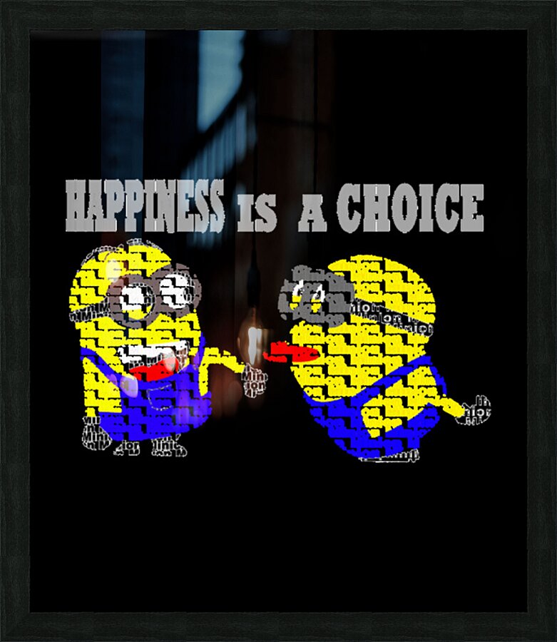 Minion 42 Picture Frame print
