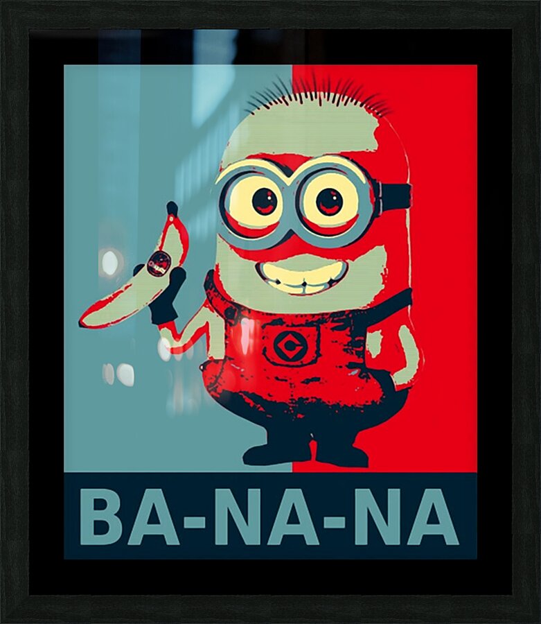 Minion 43 Picture Frame print