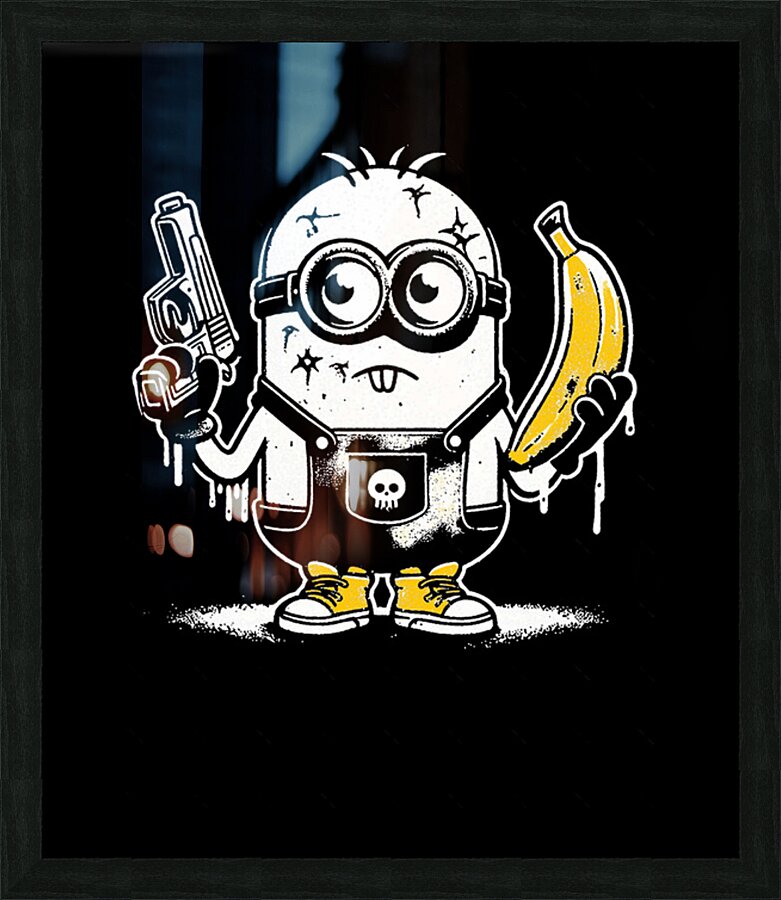 Minion 46 Picture Frame print