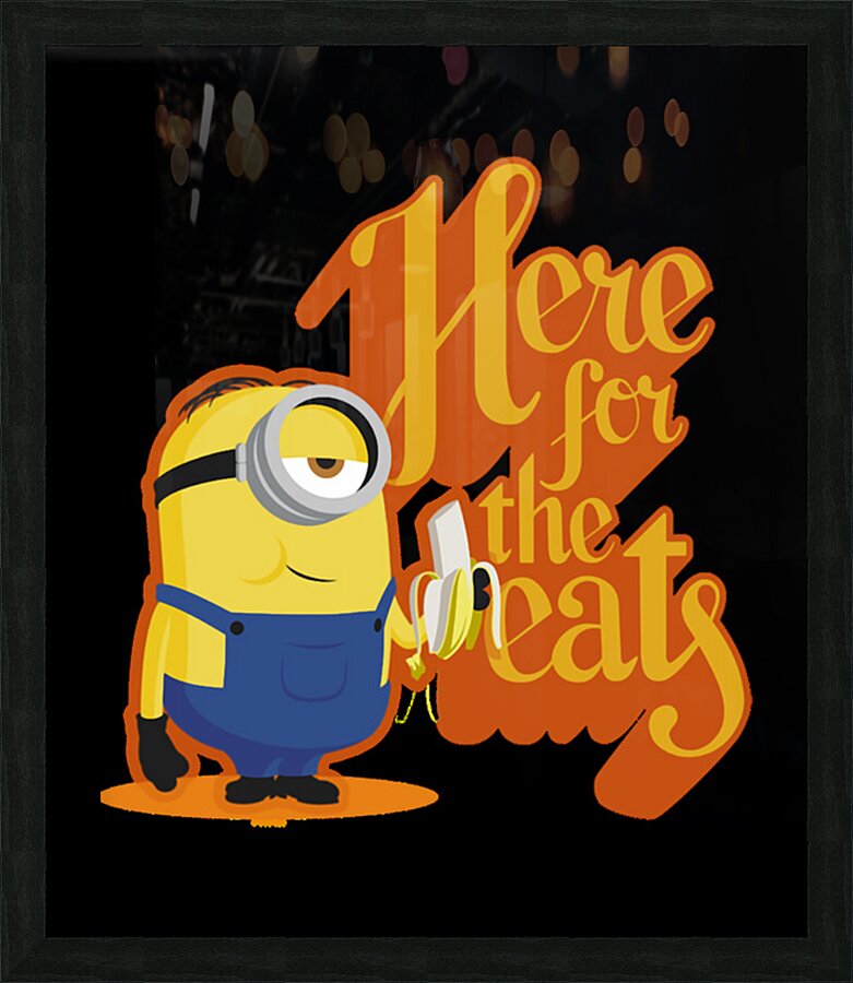 Minion 47 Picture Frame print