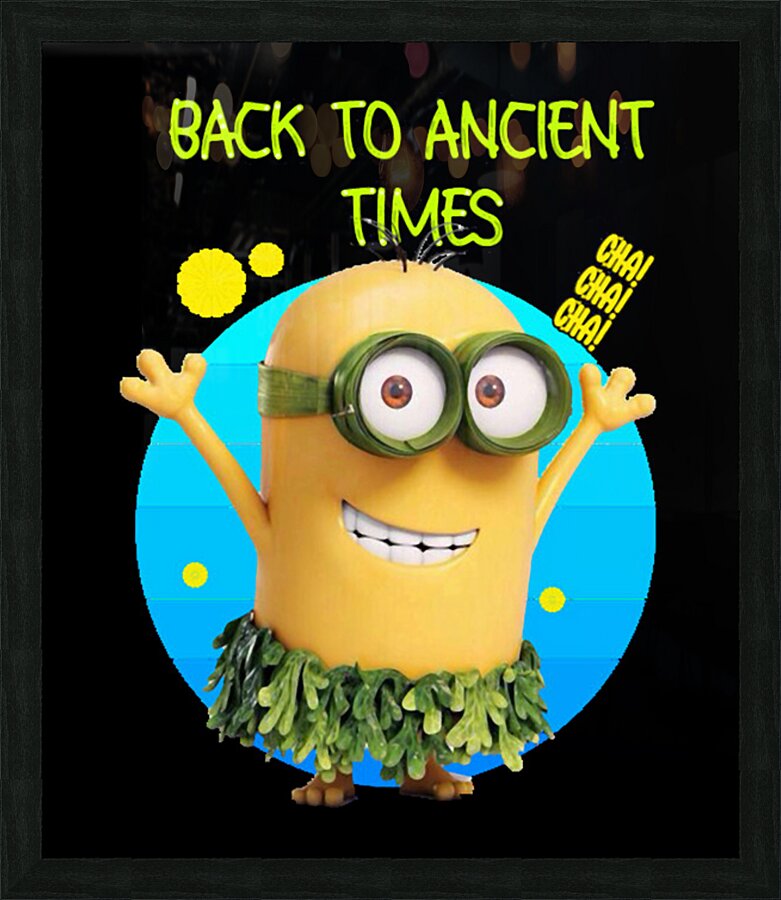 Minion 48 Picture Frame print