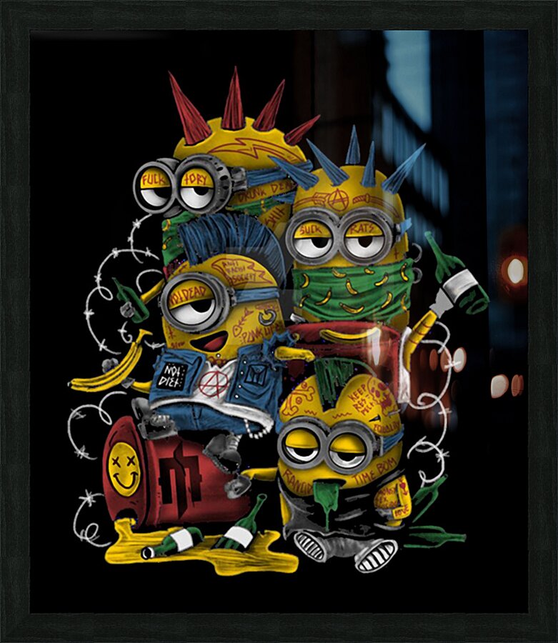 Minion 49 Picture Frame print