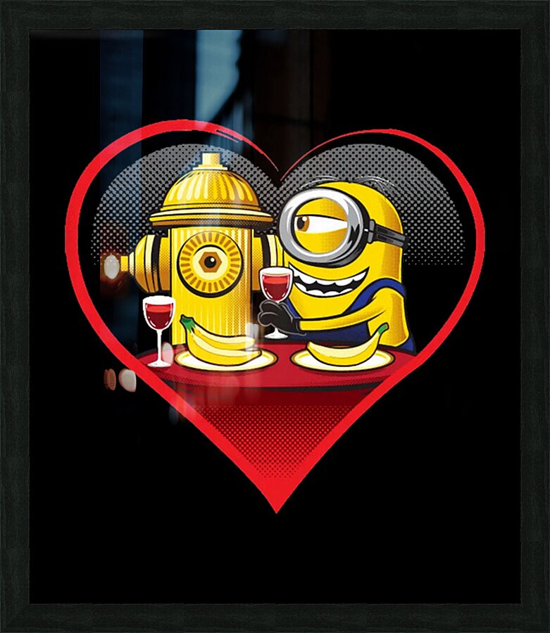 Minion 51 Picture Frame print
