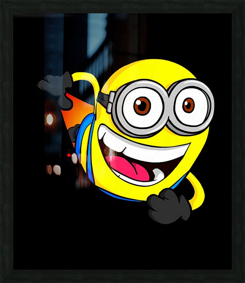 Minion 53 Picture Frame print