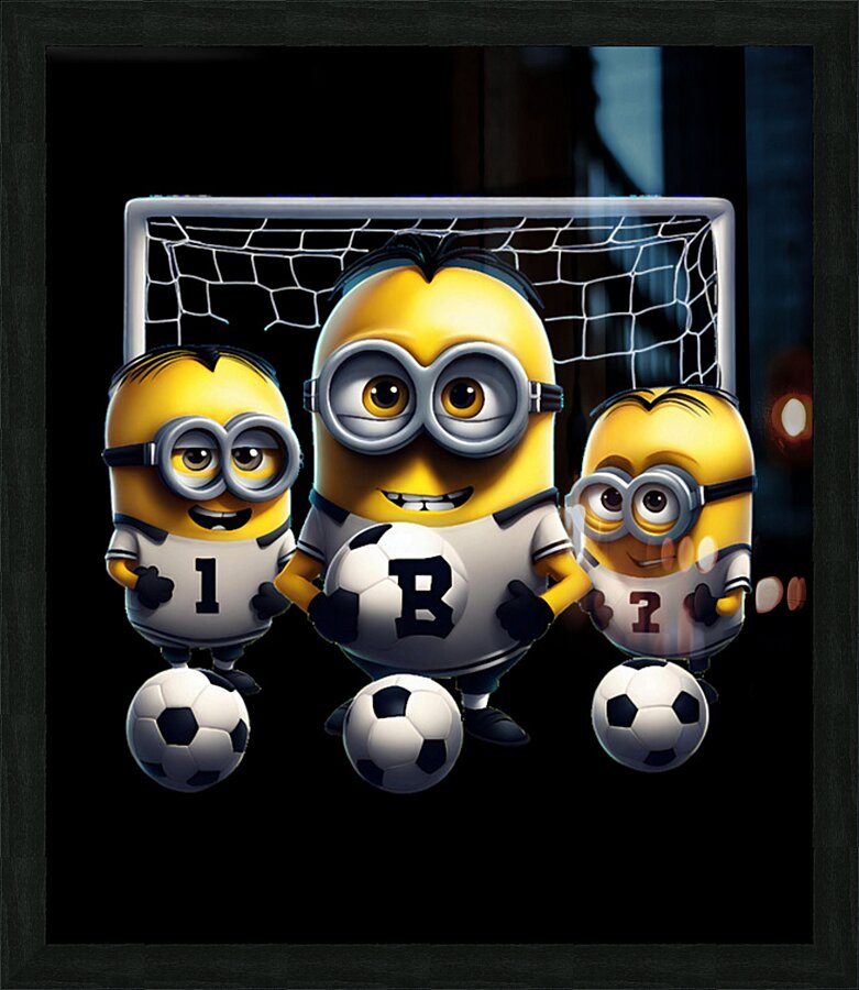 Minion 54 Picture Frame print