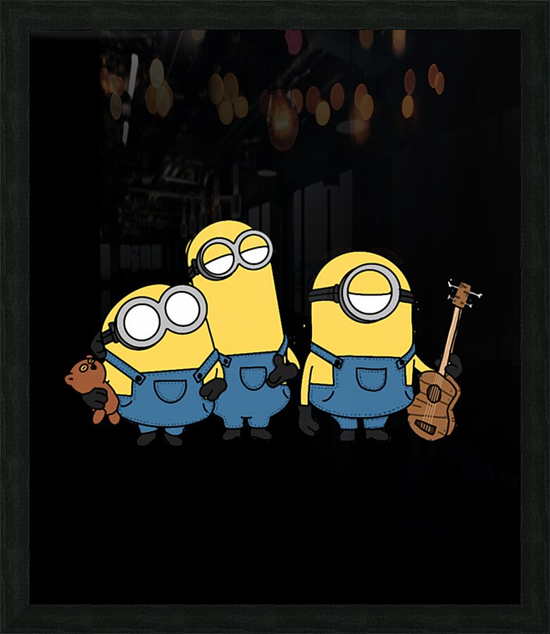 Minion 56 Picture Frame print