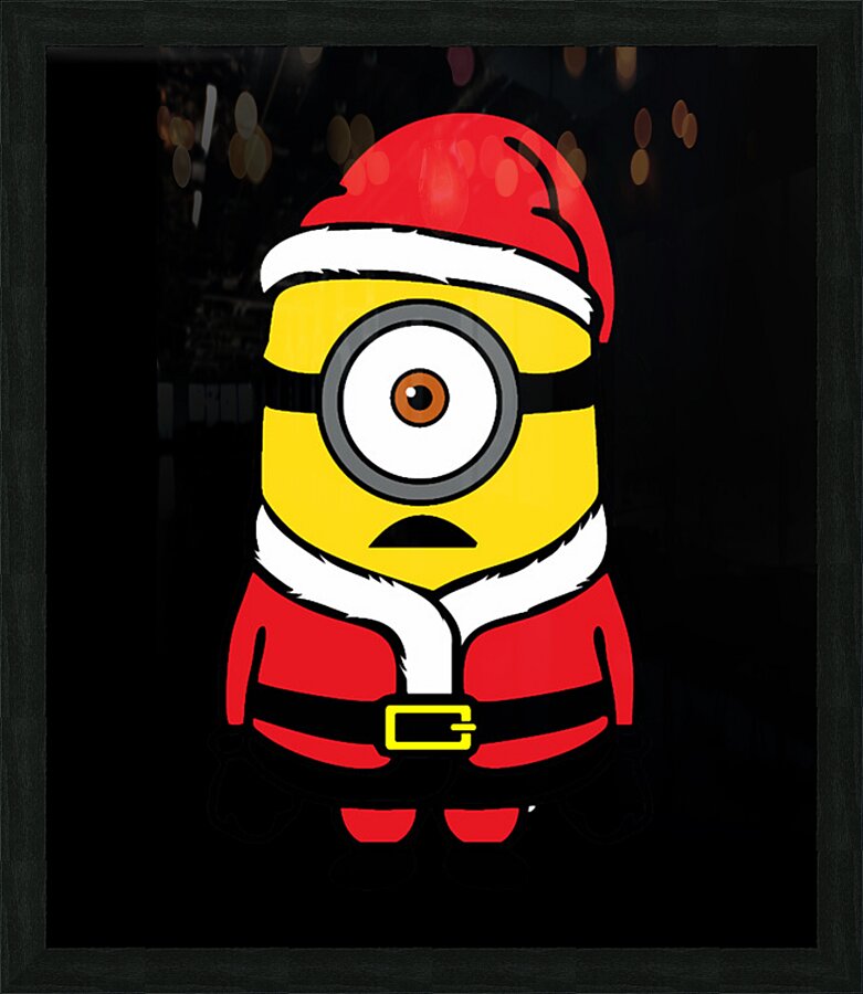 Minion 58 Picture Frame print