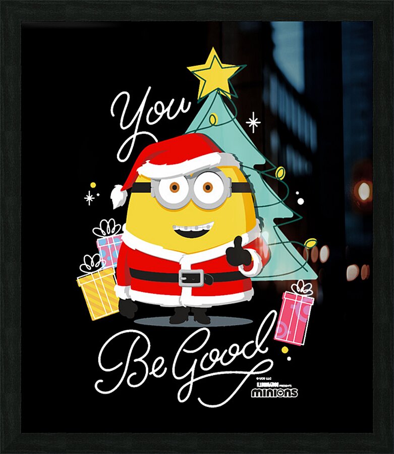 Minion 3 Picture Frame print