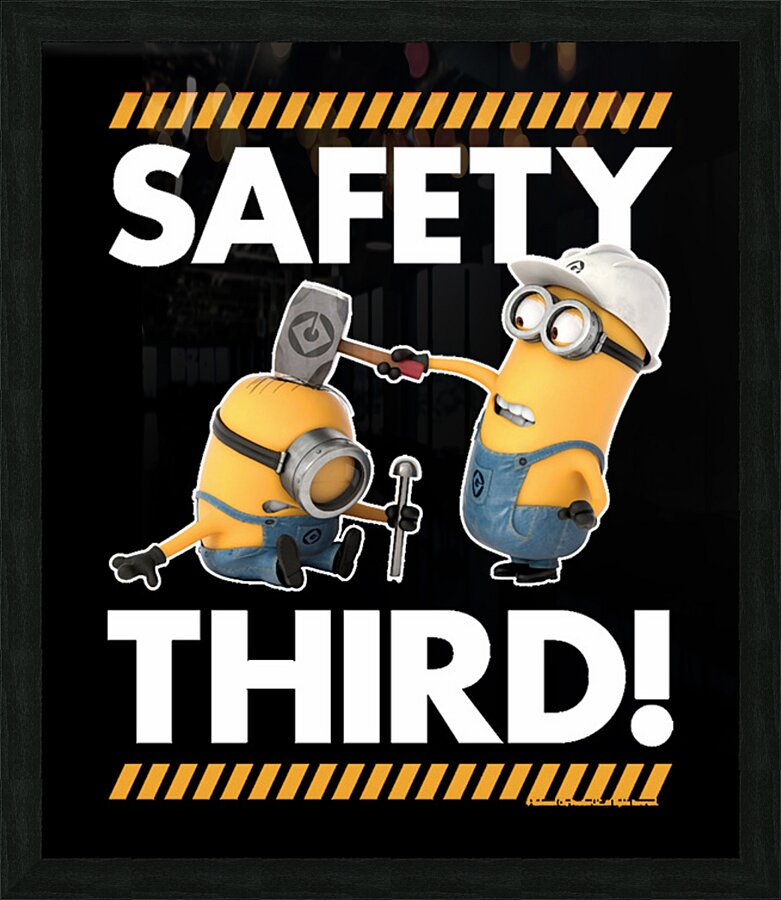 Minion 5 Picture Frame print