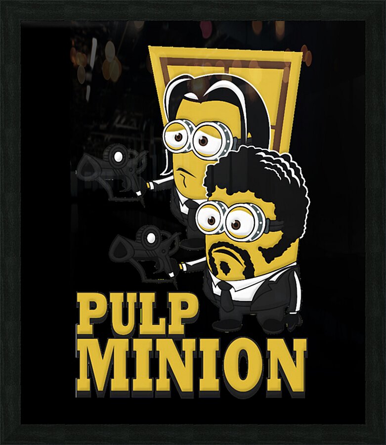 Minion 7 Picture Frame print