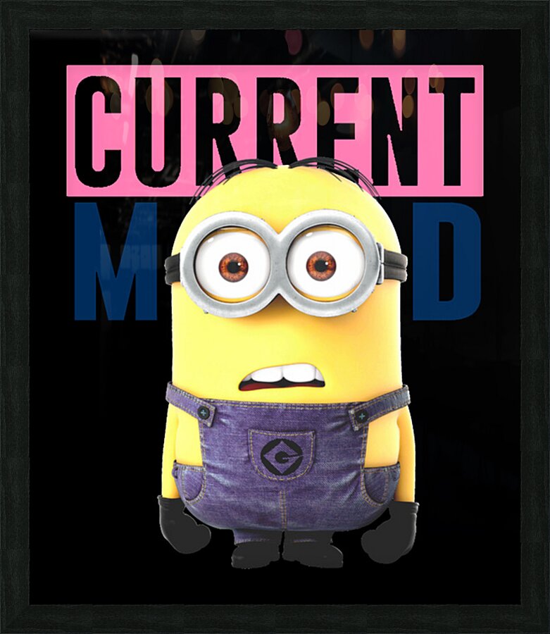 Minion 11 Picture Frame print
