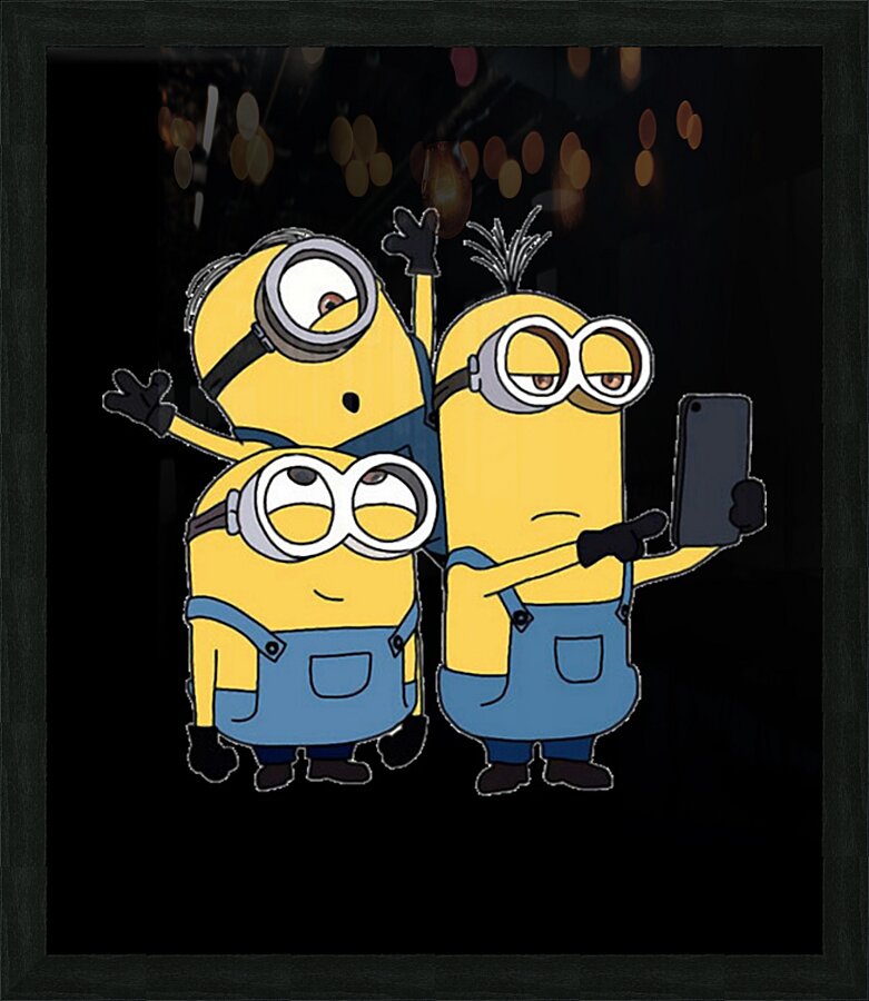 Minion 22 Picture Frame print