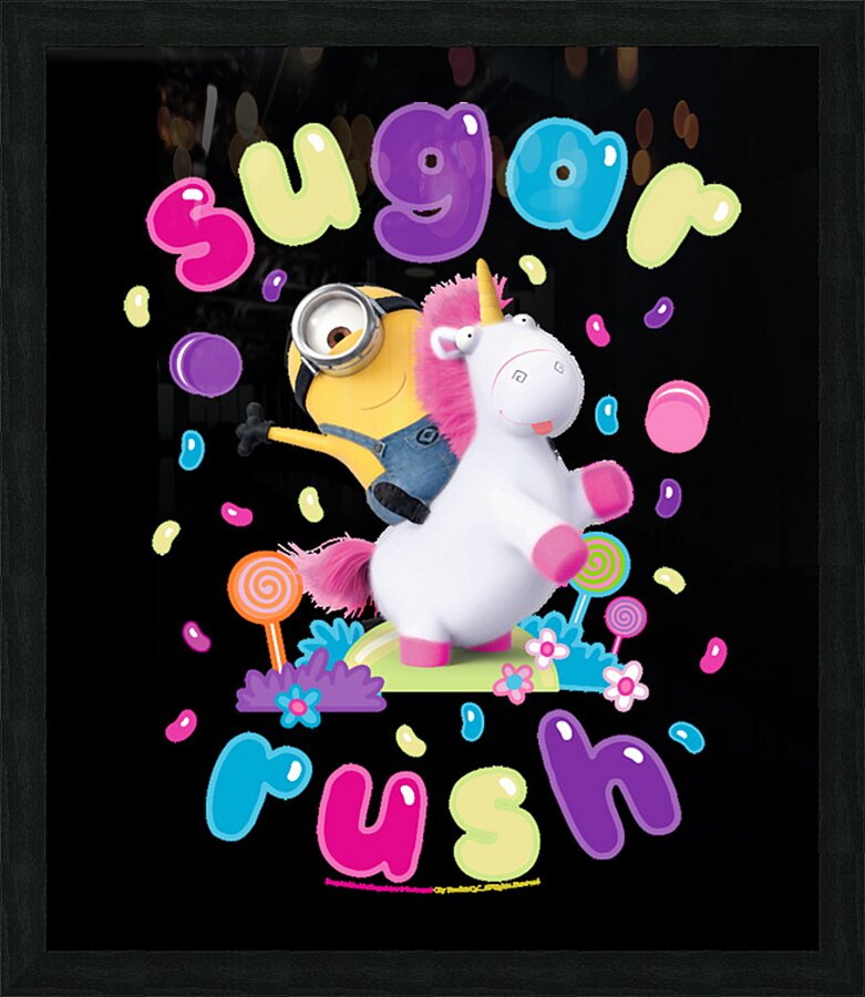 Minion 26 Picture Frame print