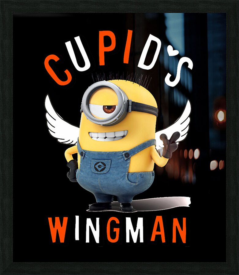 Minion 38 Picture Frame print
