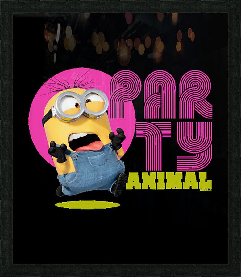 Minion 39 Picture Frame print
