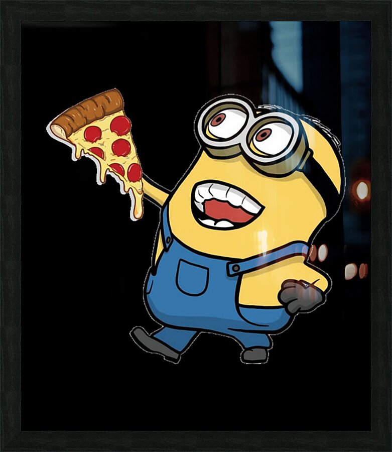 Minion 44 Picture Frame print