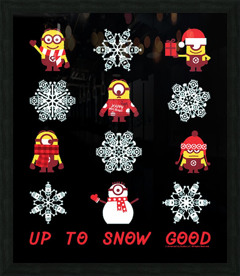 Minion 47 Picture Frame print