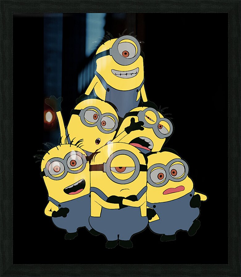Minion 49 Picture Frame print
