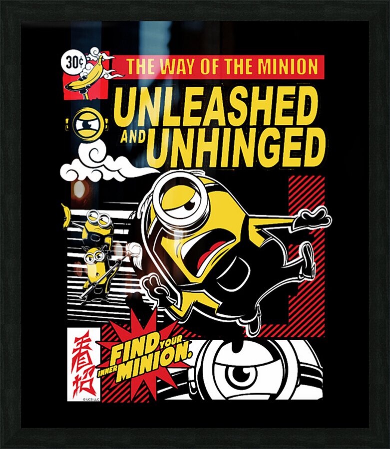 Minion 59 Picture Frame print