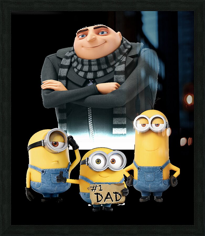 Minion 61 Picture Frame print