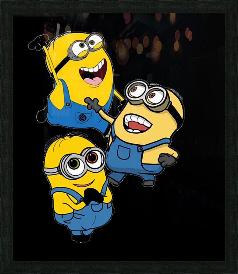 Minion 62 Picture Frame print