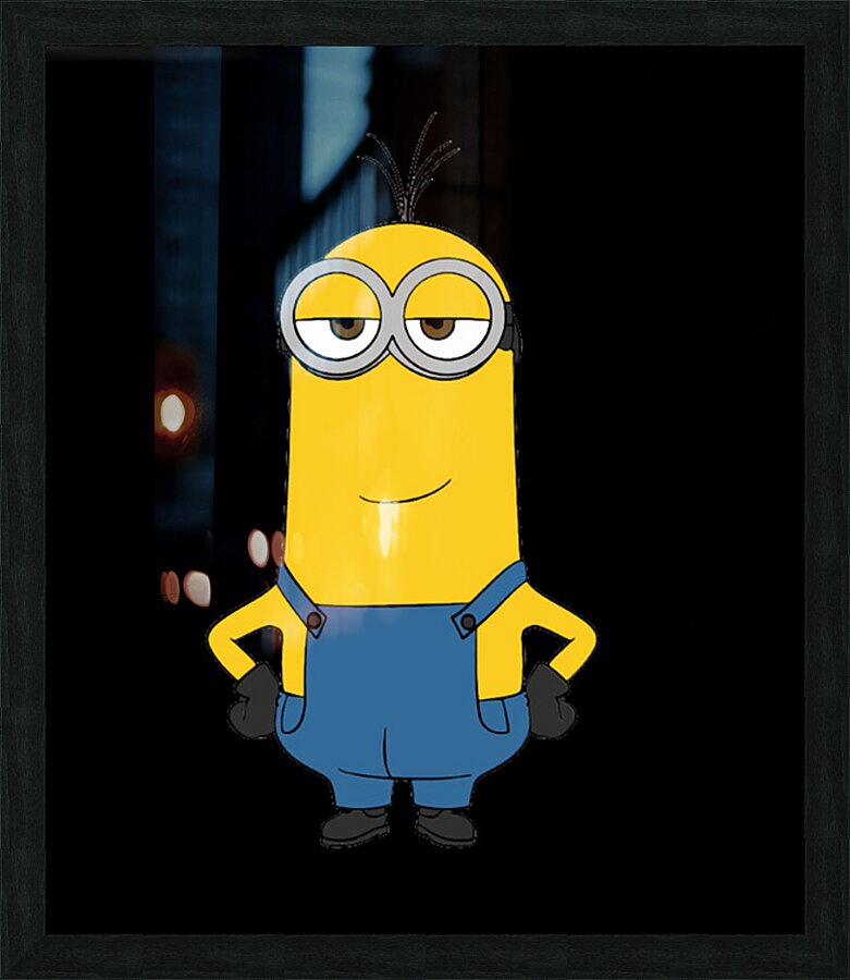 Minion 15 Picture Frame print