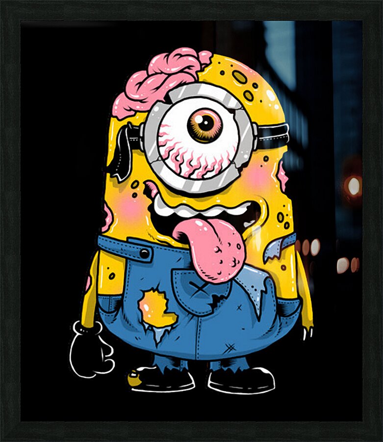 Minion 16 Picture Frame print