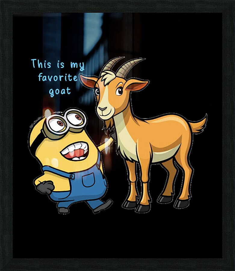 Minion 17 Picture Frame print