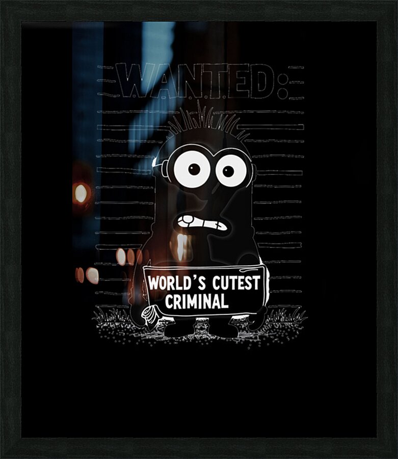 Minion 22 Picture Frame print