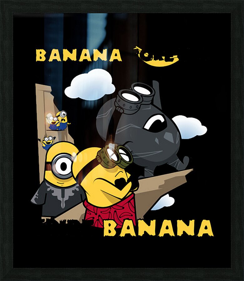 Minion 24 Picture Frame print