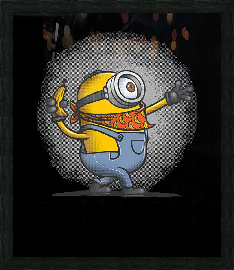 Minion 28 Picture Frame print