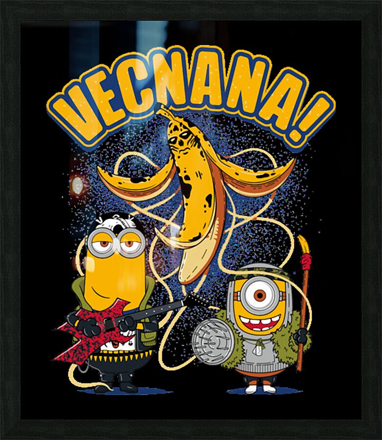 Minion 35 Picture Frame print