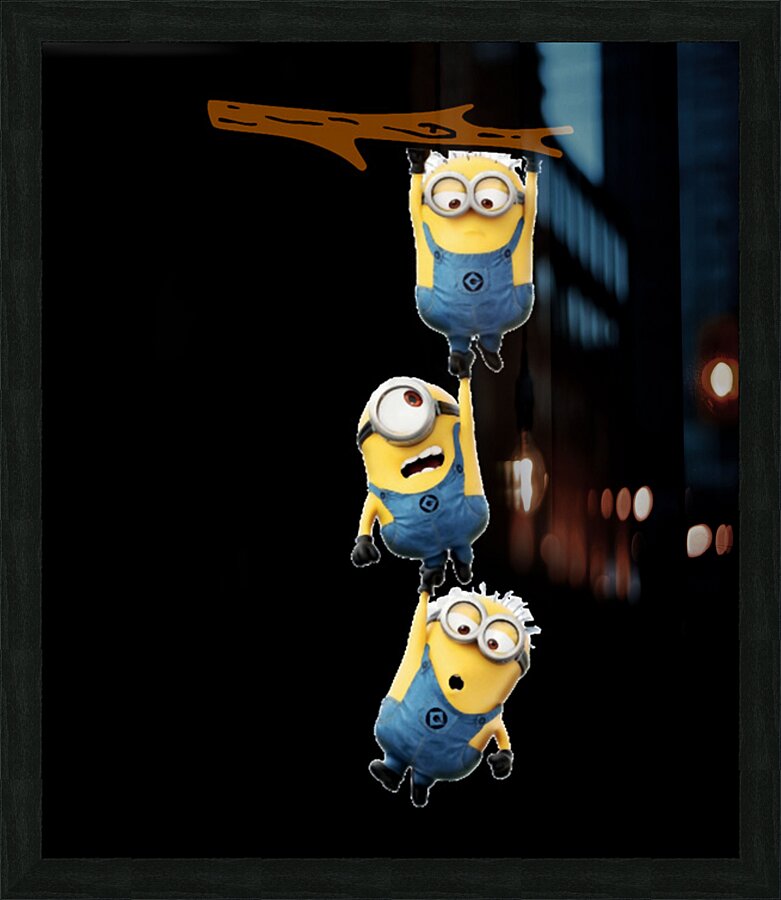Minion 38 Picture Frame print
