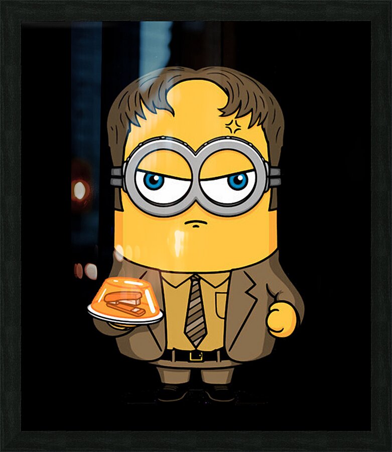 Minion 39 Picture Frame print