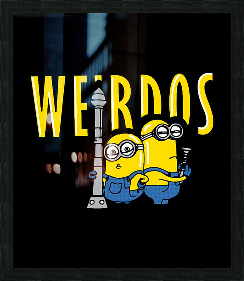 Minion 41 Picture Frame print