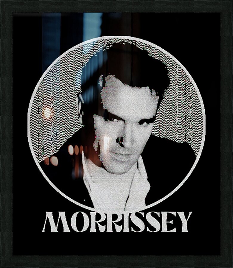 Morrissey 9 Picture Frame print