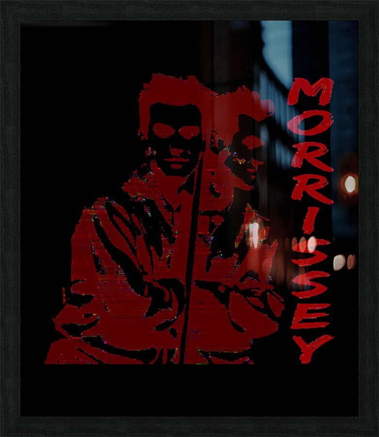 Morrissey 17 Picture Frame print