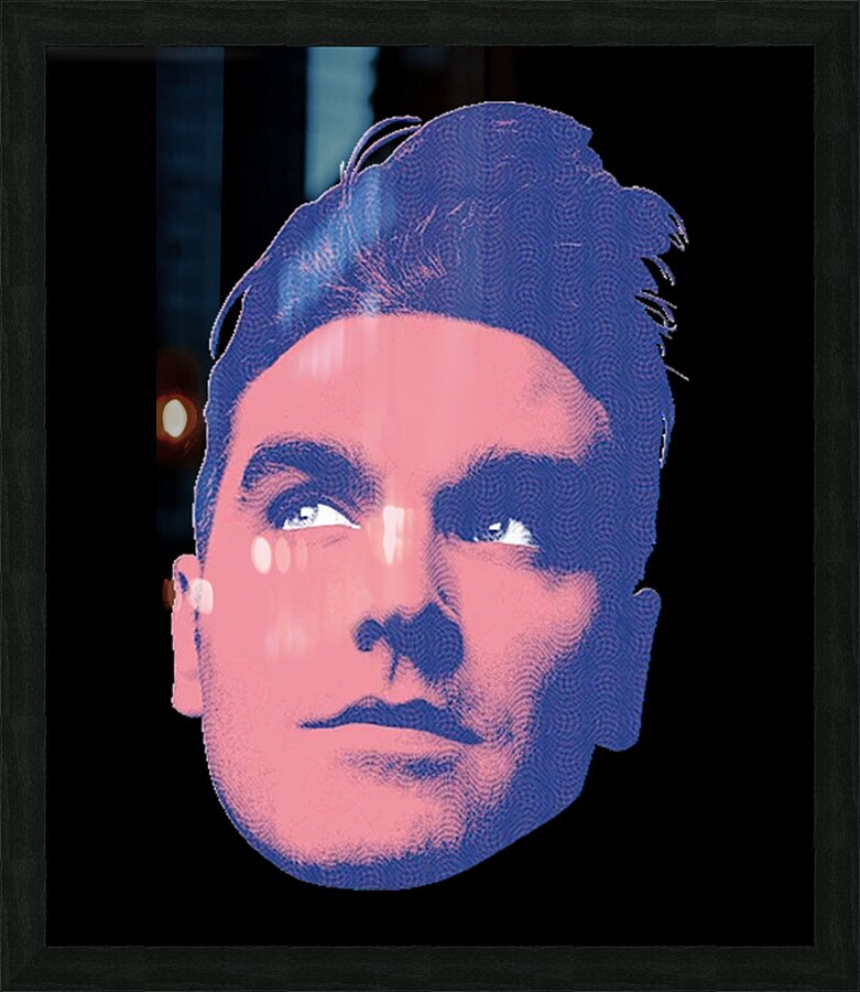Morrissey 25 Picture Frame print