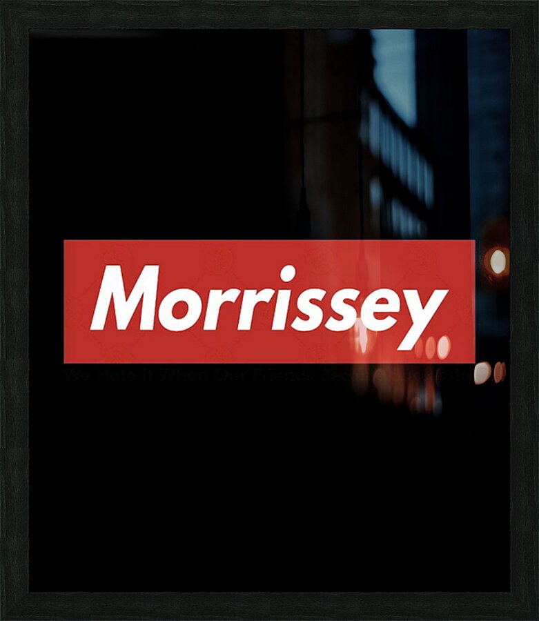 Morrissey 31 Picture Frame print