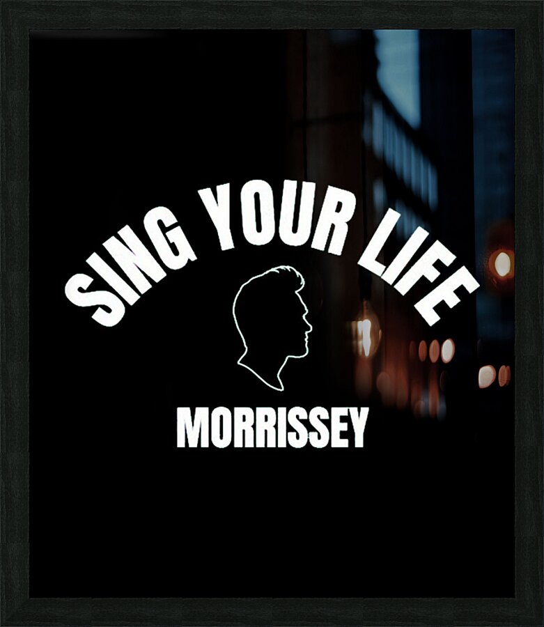 Morrissey 37 Picture Frame print