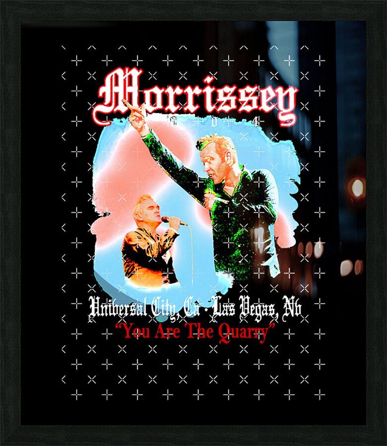 Morrissey 42 Picture Frame print