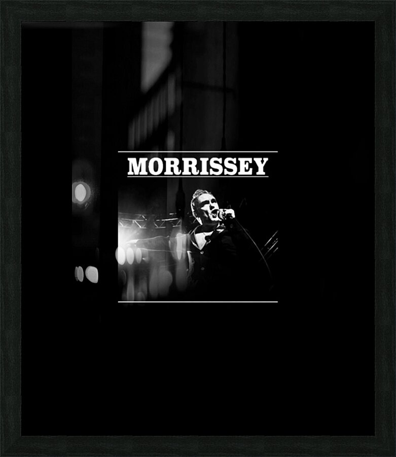 Morrissey 50 Picture Frame print