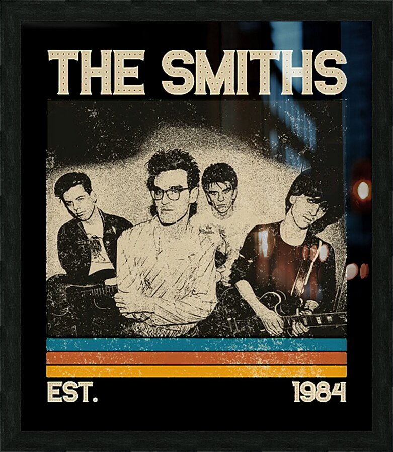 Morrissey 9 Picture Frame print