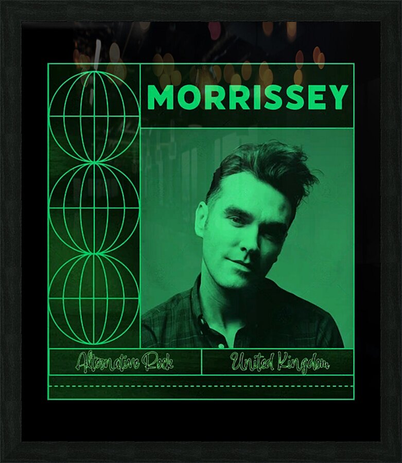 Morrissey 22 Picture Frame print