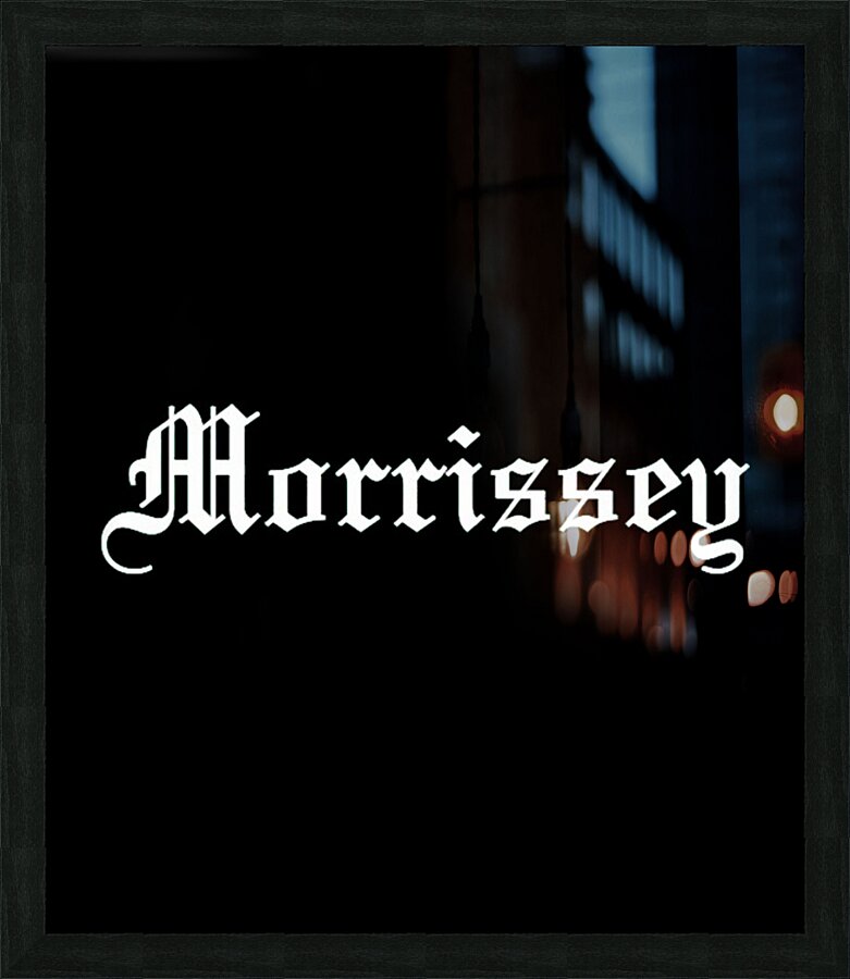 Morrissey 28 Picture Frame print
