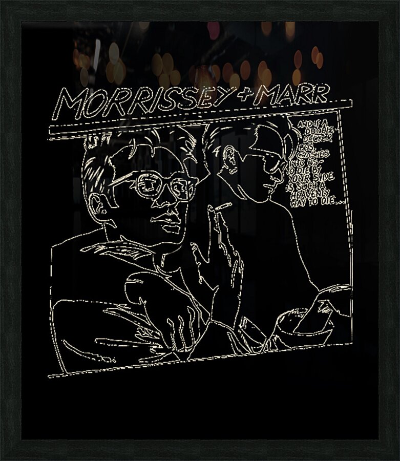 Morrissey 32 Picture Frame print