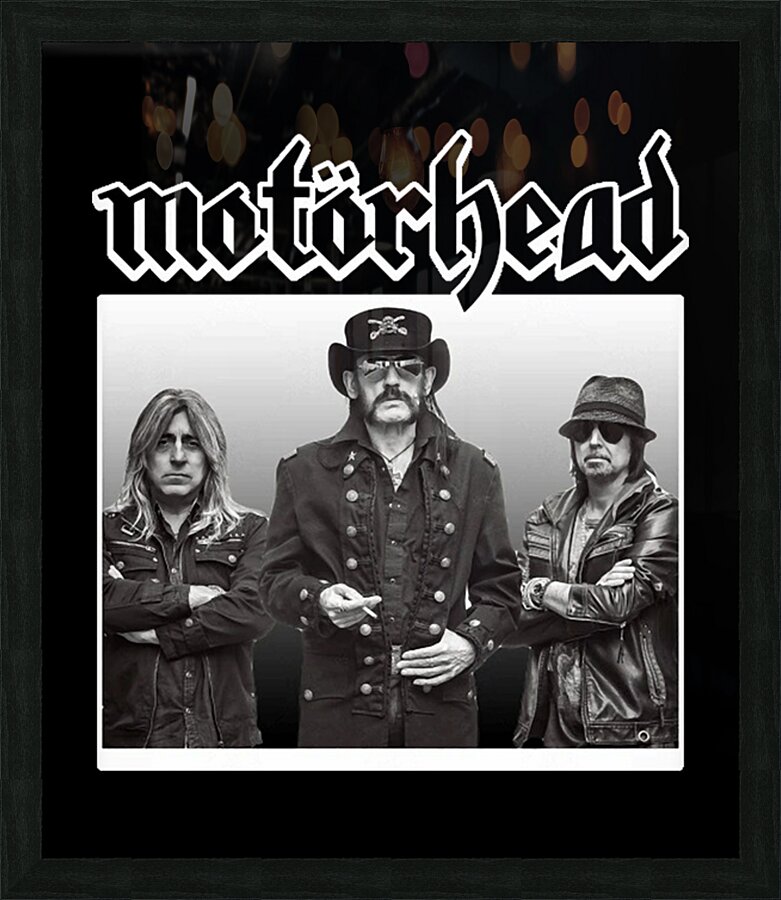Motorhead 10 Picture Frame print