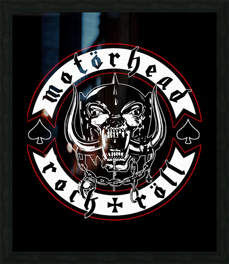 Motorhead 13 Picture Frame print