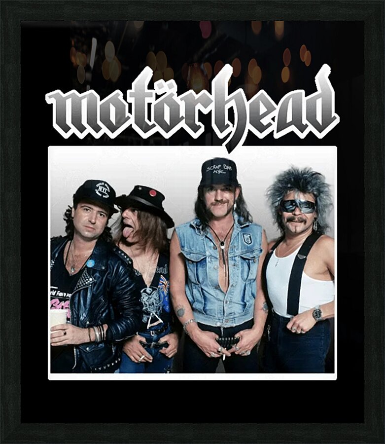 Motorhead 17 Picture Frame print