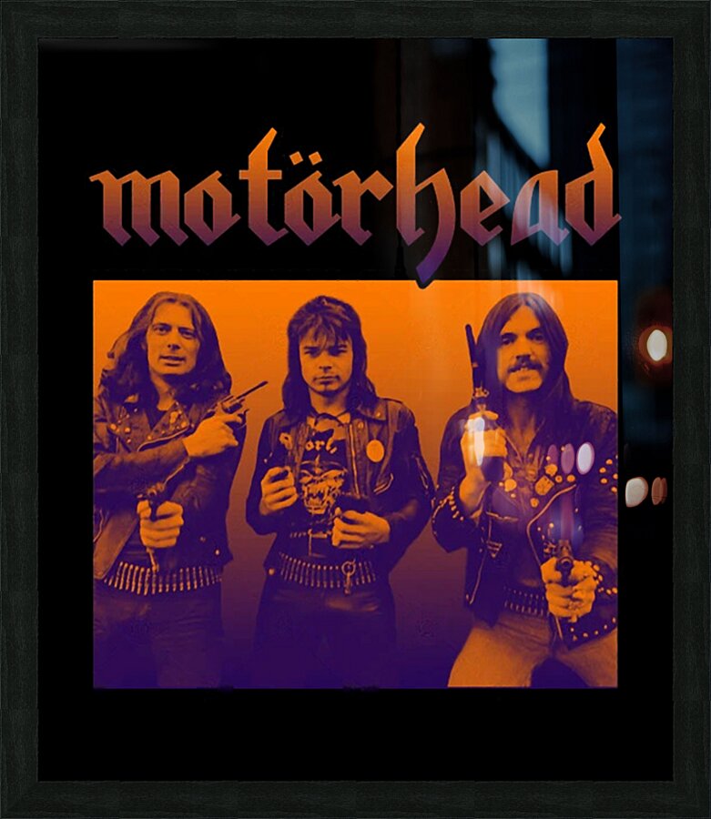 Motorhead 18 Picture Frame print